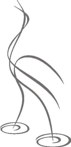 PEMA INDIGOS UG - Wandtattoo Wandsticker Wandaufkleber Aufkleber D317 Störche im Wasser 240x115 cm - glasdekor