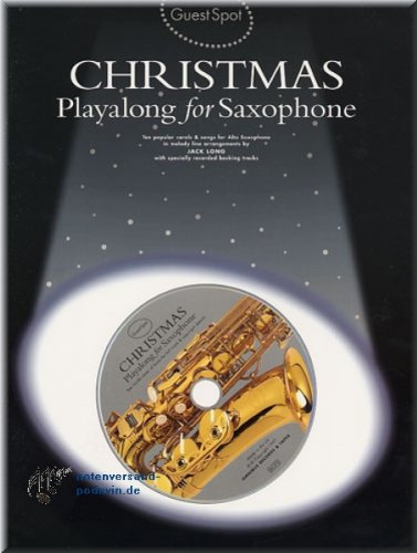 Christmas - Playalong for Alto Saxophone - Altsaxophon Noten [Musiknoten]
