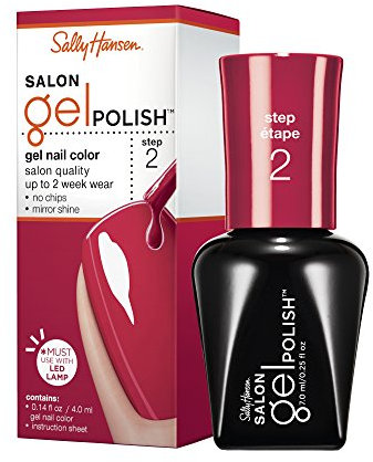 Sally Hansen Salon Pro Gel, Red My Lips, 0.14 Fluid Ounce