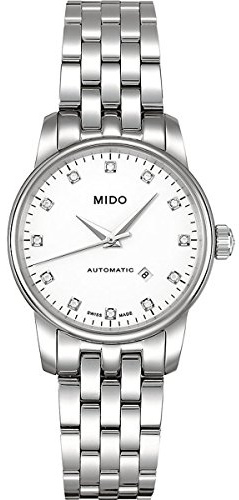 MIDO Damen-Armbanduhr XS Baroncelli Analog Automatik Edelstahl M76004661