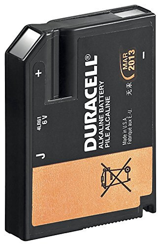 DURACELL Lot de 10 Piles Sécurity Alarme et télécommande J/7K67 4LR61 Flat Pack blister de 1