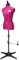 DEUBL SCHNEIDERPUPPEN Damen verstellbar CELINE MULTI (Gr.M/42-50) 8-teilig komplett einstellbar, 4-Bein Standfuss, Schneiderbüste mit 12 Verstellrädchen, Rockabrunder, Rückenlängenverstellung