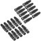 Neewer Micro Snake 3 Pin XLR Charger Connector 20pcs Audio Jack Microphone Connector with Charger Cable 10 Male and 10 Female Connectors Zinc Alloy
