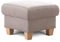 Cavadore Hocker Wisconsin / Sofa-Hocker, Sitzhocker, bzw. Fußbank mit Stauraum im Landhausstil / Holzfüße in Buche / Mikrofaser in Lederoptik / Größe: 58 x 45 x 58 cm (BxHxT) / Farbe: Hellgrau