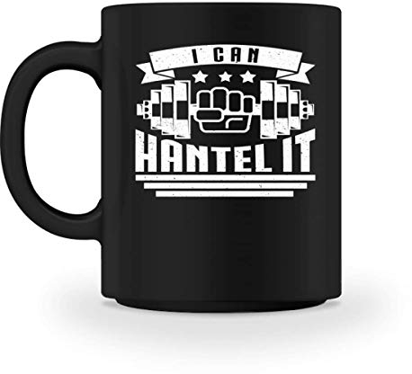 Chorchester For fitness and dumbbell fans - mug, black, M