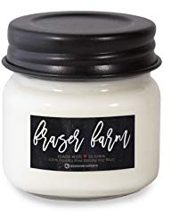 Milkhouse Candle Company, Farmhouse Collection Bougie en pot Mason Mini bocal Fraser Farm 200 ml
