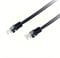 RGB Networks Ltd High Speed ADSL2+ Cable Telephone Extension Premium Quality RJ11-RJ11 Cat5e BT Broadband Router Gold Plated (15m Black)