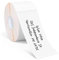 Etikettendrucker-Band Kompatibel für NIIMBOT B21/B1/B3S, Barcode Adresse Etikettendrucker Papier Weiß Wasserdicht Anti-Öl Kratzfest Aufkleber 30x70mm 110 Etiketten