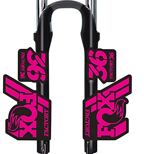 BINGYUAN Fahrradgabel Aufkleber F-o-x 36 Vordere Gabel Aufkleber Fahrrad Mountainbike Vordere Gabel Aufkleber Mit Demselben Fahrrad Vorderkabel Aufkleber (Color : Red)