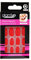 Glam’Up Paris - Faux Ongles - Pleine Couverture - Facile à Utiliser - 24 Faux Ongles par Boîte + Adhésifs Double Face - Forme Ballerine - N°162 - Rouge Vif