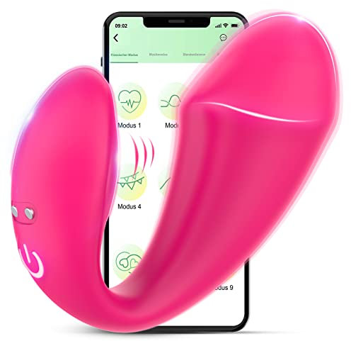 Vibratoreper Donna Telecomando Sex Toys per Coppie - Dildo Vibratore Stimolatore Clitoride Vagina Bullet G-Spot Toy con 10 Modalità, APP Vibratori Femminili Giocattoli Sessuali per Donne Massaggiatore