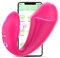 Vibrator Sex Spielzeug für die Frau Paare mit 10 Vibrationsmodi, Erotisches Sexspielzeug Vibration für Frauen mit APP, Sex Toys Vibratorstarb Klitoris Stimulator Dildo Vibratoren leise
