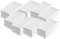 Zellstoff Servietten weiß 1/8 Falz, Tissueservietten 12 x 8,5 cm, für Bistro | Imbiss | Food Gastro | Tissue Gastronomie - kompatibel mit Cabanaz Spender (Barista 8 x 250 pieces)
