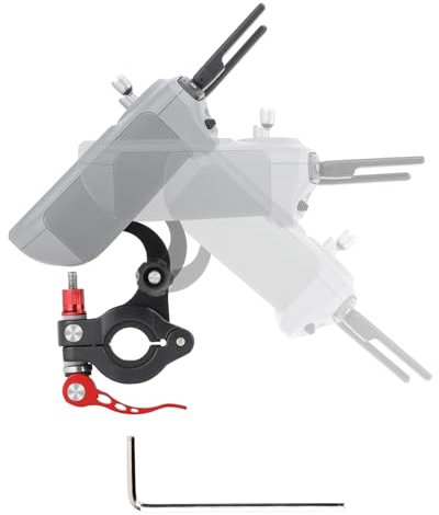 TECKEEN Aluminium Fernbedienung Lenker Halter Kamera Halterung Halterung für DJI Air 3 / RC 2 Fernbedienung