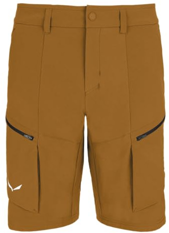 Salewa Puez Durastretch Cargo Shorts Men, Golden Brown, L
