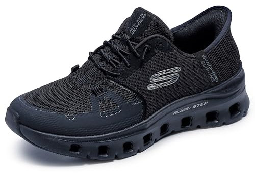 Skechers Glide-Step Pro, Zapatillas de Deporte Mujer, Negro, 36 EU