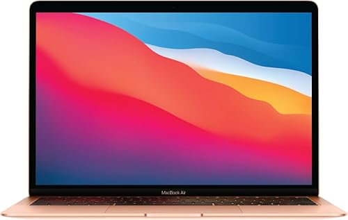 2020 Apple MacBook Air mit Apple M1-Chip 3,2 GHz (13 Zoll, 16 GB RAM, 256 GB SSD-Speicher) (QWERTZ Deutsch) Space Grau (Generalüberholt)