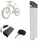 JHKJ 36-V-E-Bike-Li-Ionen-Akku,48-V-Klapp-E-Bike-Akkus,7,8Ah,9Ah,10,2Ah,10,4Ah,12Ah,13,6Ah,eingebauter Elektrofahrradakku für 350–500W E-Bike-Akku-Motorkits mit Sicherheitsschloss,36v10.4ah