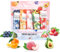 ARCHIDATE Handcreme Geschenksets für Frauen - 5PCS Handcreme Geschenkset mit Orange-Blaubeere-Erdbeere-Avocado-Pfirsich - Handcreme für Trockene Hände - Hautpflege Handcreme Set Feuchtigkeitsspender