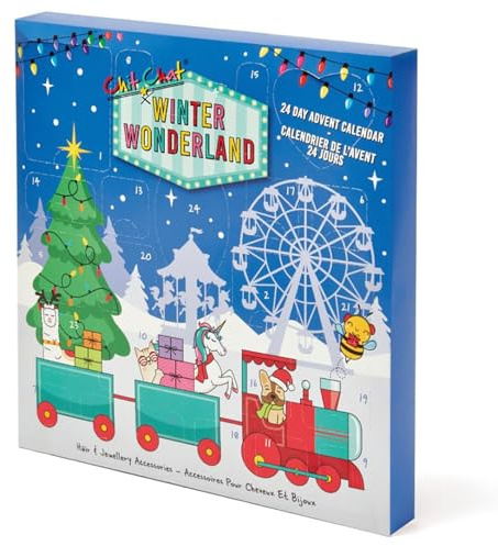 Carousel Home Chit Chat Winter Wonderland Christmas Advent Calendar | Kids Hair & Jewellery Advent Calendar | Children's Advent Calendar