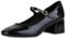 VAN HILL Damen Mary Janes Blockabsatz Lack Klassisch Schuhe 216463 Schwarz Lack 38