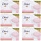 Dove Beauty Cream Bar Feste Seife, feuchtigkeitsspendend, Rosa, 2 x 90 g, 6 Stück