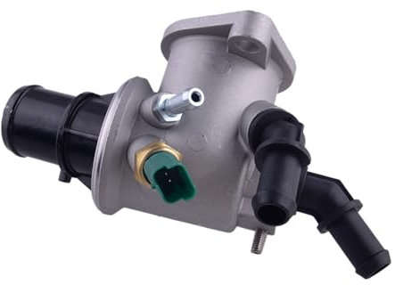 Termostato de coche Carcasa del termostato con sensor/apto for Alfa Romeo 159 Fiat Croma Opel Vectra C Astra H Saab 9-5 Vauxhall Vectra Mk II 55203388 Carcasa de Termostato