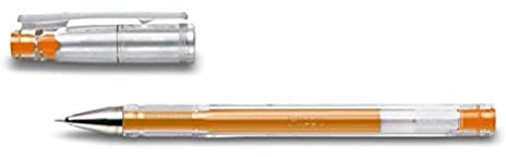 Pilot Pen G - Tec C4 0.4 mm Gel Microtip Rollerball Pen - Orange