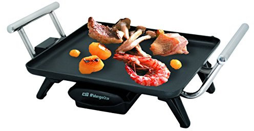 Orbegozo TB 2207 - Tabla de asado, 1500 W, 275 x 275 mm