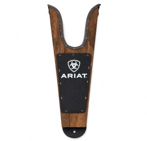 ARIAT Small Stained Wood Boot Jack with Padded Edge