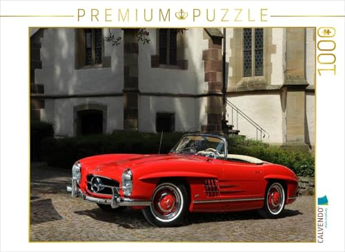 CALVENDO Puzzle Mercedes 300 SL Roadster 1000 Teile Puzzle quer | Lege-Größe cm Foto-Puzzle für glückliche Stunden