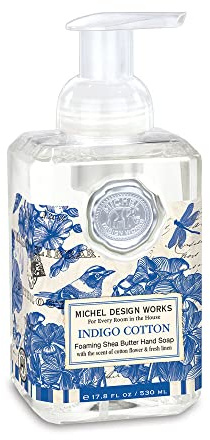 Michel Design Works Foaming Hand Soap, Indigo Cotton