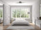 Trango 3130 Design 3 Flammen LED Deckenleuchte dimmbar *STRAIGHT* in Nickel matt drei parallel versetzten Leuchtenarmen 3x 8 Watt LED Modul 3000K warmweiß I modern & chic I Lichtleisten I Deckenlampe