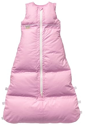 Set ARO Artländer Daunenschlafsack mit Stoffwindel Blaubär/Winterschlafsack längenverstellbar/Baby-Schlafsack mit Premiumdaunen