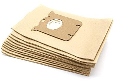 vhbw 10x Sacs compatible avec Tornado TO 4613 Essensio, TO 4614 Essensio, TO 4615 Essensio, TO 4616 Essensio aspirateur - marron
