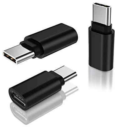 Basesailor USB C Extender Adapter 3 Stück, USBC Stecker zu Buchse PD 100W Type C 3.1 Gen2 Verlängerung Konverter, Thunderbolt 3 Extension Connector für Otterbox Case,MacBook Pro,Samsung S24,iPhone 16