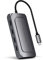 SATECHI USB C Hub Multiport mit USB4, 8K-HDMI, 100W PD-Aufladung, 3X USB-A, Ethernet, microSD/SD-Kartenleser, 3,5-mm-Audioanschluss, für MacBook, Windows und USB-C-Geräte