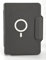 A5 Leder Konferenzmappe, magnetische Anziehungsmappe Konferenzmappe Portfolio Dokumentenhalter mit 8000 mAh Powerbank und kabellosem Laden, Organizer Ordner für Meeting, Reisen (schwarz)