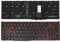 KINPOWER Clavier Azerty Français Compatible avec Acer Nitro 5 AN515-54 AN517-51 Rouge