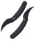 Cavol Kage Klappmesser Front Flipper Messer,64mm M390 PVD Klinge Pikal Messer Taschenmesser Folding Knife,Titanlegierung Griff Klappmesser,Outdoor EDC Pocket Knife (schwarz)