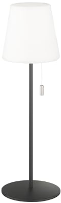 SCHÖNER WOHNEN KOLLEKTION Talent | Kabellose Dimmbare LED Tischlampe Mit Akku | Weiß | Außenlampe Wasserdicht, Esstisch Schlafzimmer | 2-Stufen-Dimmbar | Farbeinstellung | EEG: G | 850232