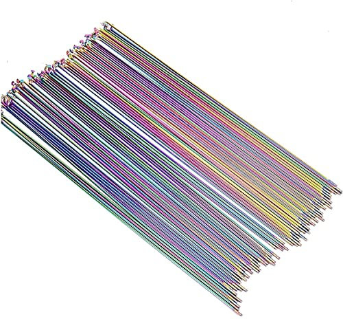 Fahrradspeichen, 10 Stück/Los 259 261 271 273 291 293 mm Edelstahlspeichen Mountainbike Rennräder Felge SPoke Teil mit Nippeln Speichen für Fahrräder (Farbe: 271 mm)