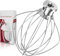 Wire Whip Attachment, 6 Wire Whisk, Stainless Steel, Fits KitchenAid Tilt-Head Stand Mixer, Dishwasher Safe