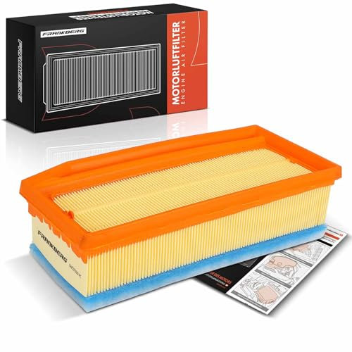 Frankberg Engine Air Filter Diesel/Petrol Compatible with Dokker Express Box/MPV Duster HM HS Duster Box LodG.Y JS Logan II S.a.n.d.e.r.o II Replace# 165460509R