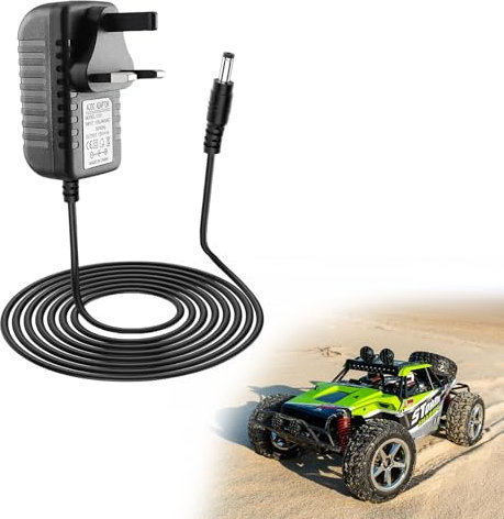 12V 1000MA Charger for Ride on Car, Kids Electric Car Scooter Power Adapter, Universal Battery Charger Ride-Ons Accessories Compatible with Childs SUV ATV Motorcycle Quad Bike Sports Car Jeep