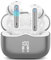 Wireless Earbuds, 2025 Bluetooth 5.3 Headphones in Ear buds HiFi Stereo, 40H Bluetooth Earphones with 4 ENC Noise Cancelling Mic, IP7 Waterproof Wireless Headphones LED Display UltraLight, Dark Gray