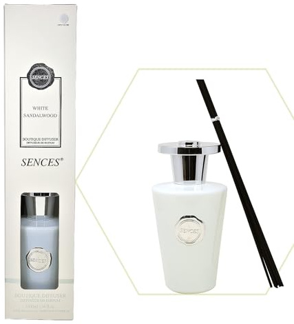 Boutique Reed Diffuser 1000ml Wick Fragrance Scent White Sandalwood Aromatherapy