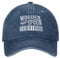 Women Men Cowboy Cap Wooden Spoon Survivor Baseball Hat Adjustable Sports Cap Vintage Casual Cap for Unisex Running Hiking