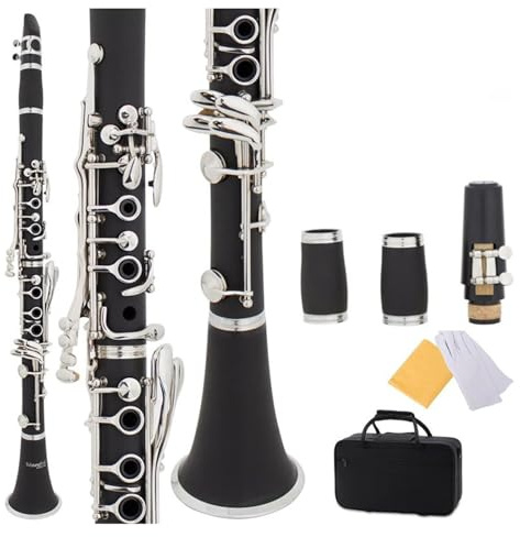 Professionelle Klarinette Klarinetteninstrument mit 17 Tasten in B-Dur