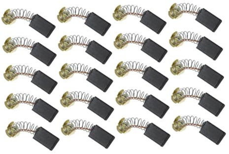 DOITOOL 20stücke Teiliges Kohlebürsten Ersatz Für Elektrowerkzeuge Elektrisch Motor Passend Für Bohrhammer Bohrmaschine Langlebig Mit Feder Und Drahtanschluss